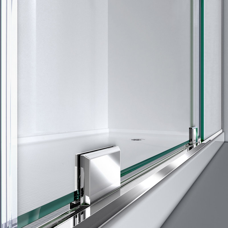 DreamLine MirageX 60" x 72" Single Sliding Frameless Shower Door with